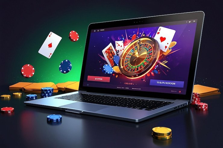 Teen patti card game showing three-card hands and betting options